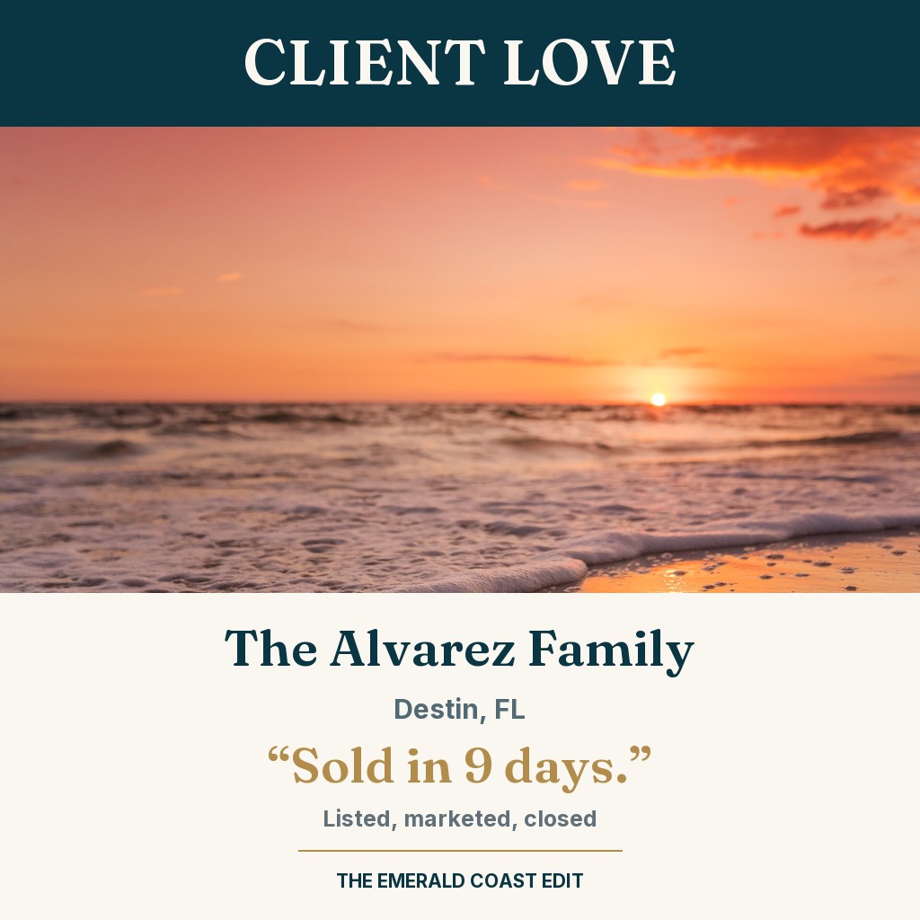 Client Testimonial — Alvarez Family, Destin
